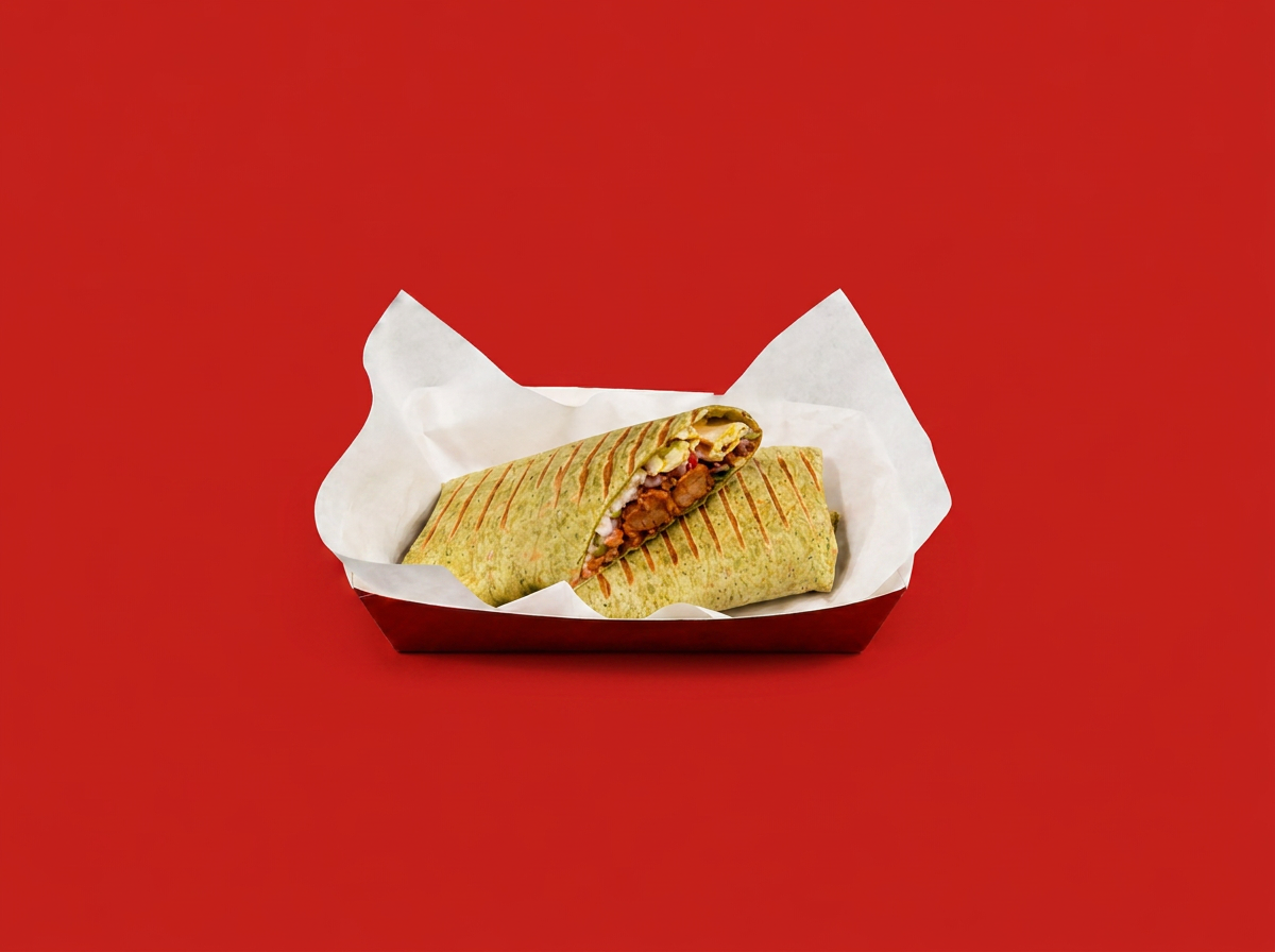 Paprika Grilled Chicken Wrap